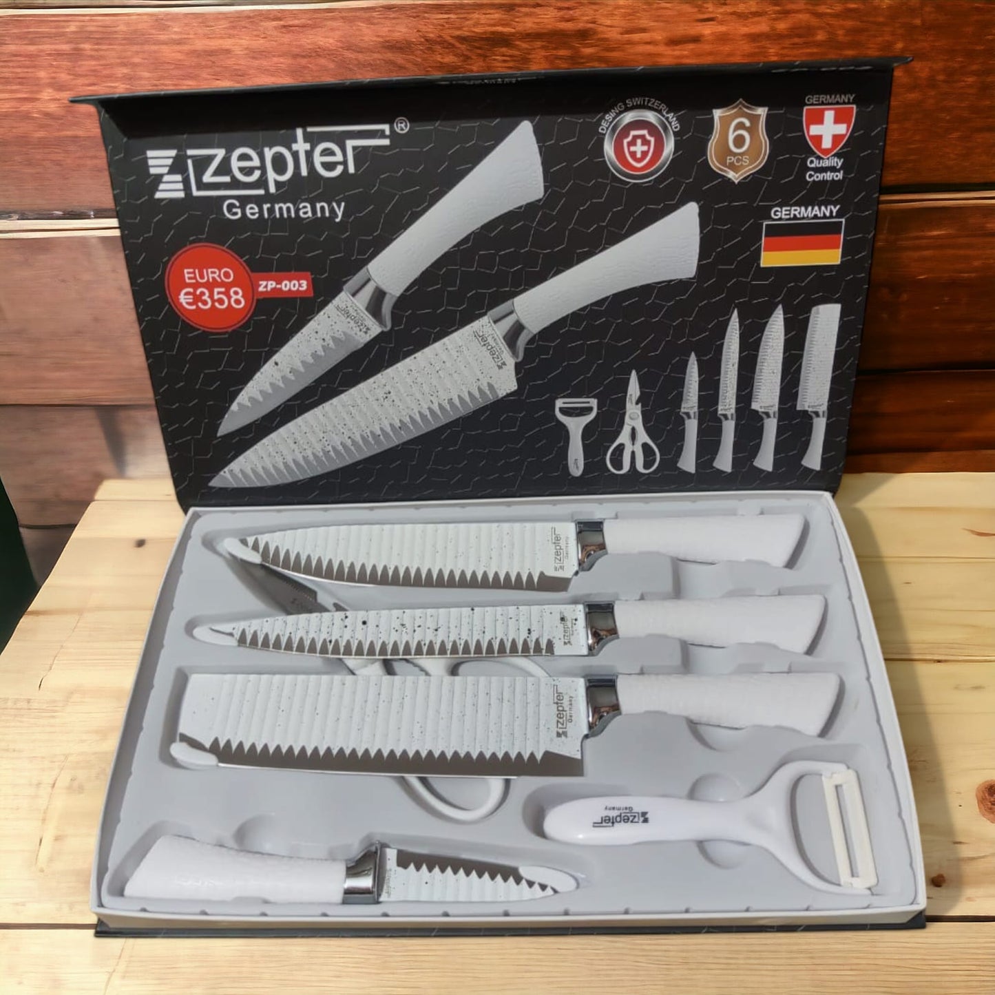 Chef's Choice, Zepter Kitchen Multifunction Knife Set