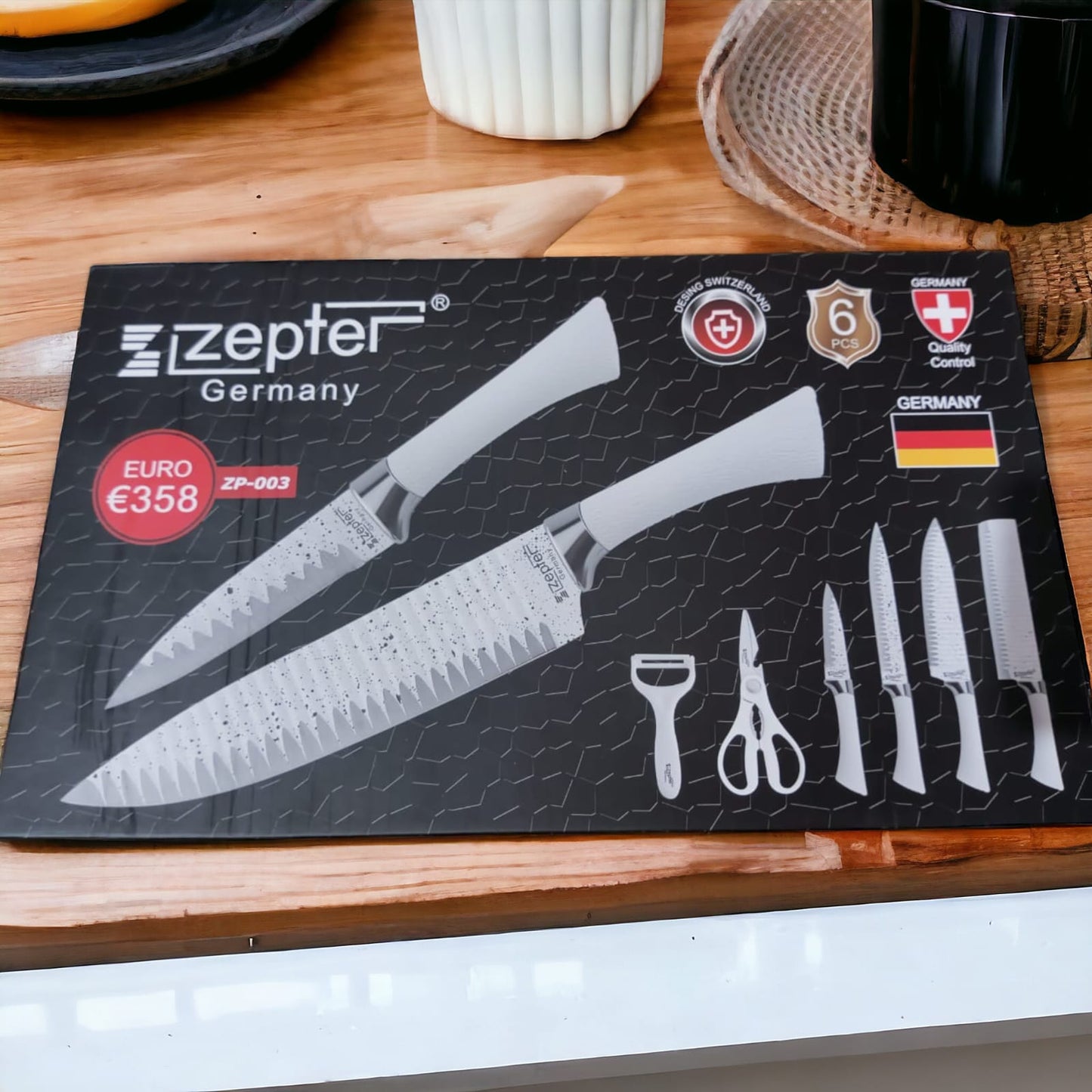 Chef's Choice, Zepter Kitchen Multifunction Knife Set