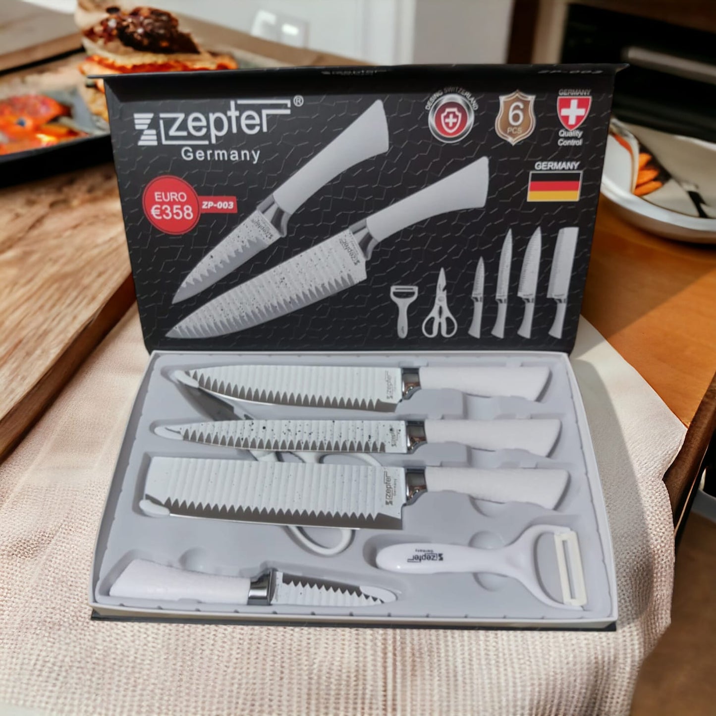 Chef's Choice, Zepter Kitchen Multifunction Knife Set