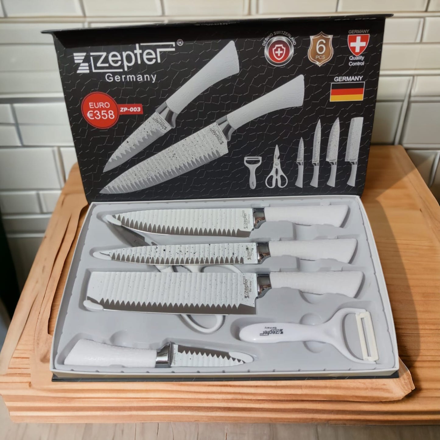Chef's Choice, Zepter Kitchen Multifunction Knife Set