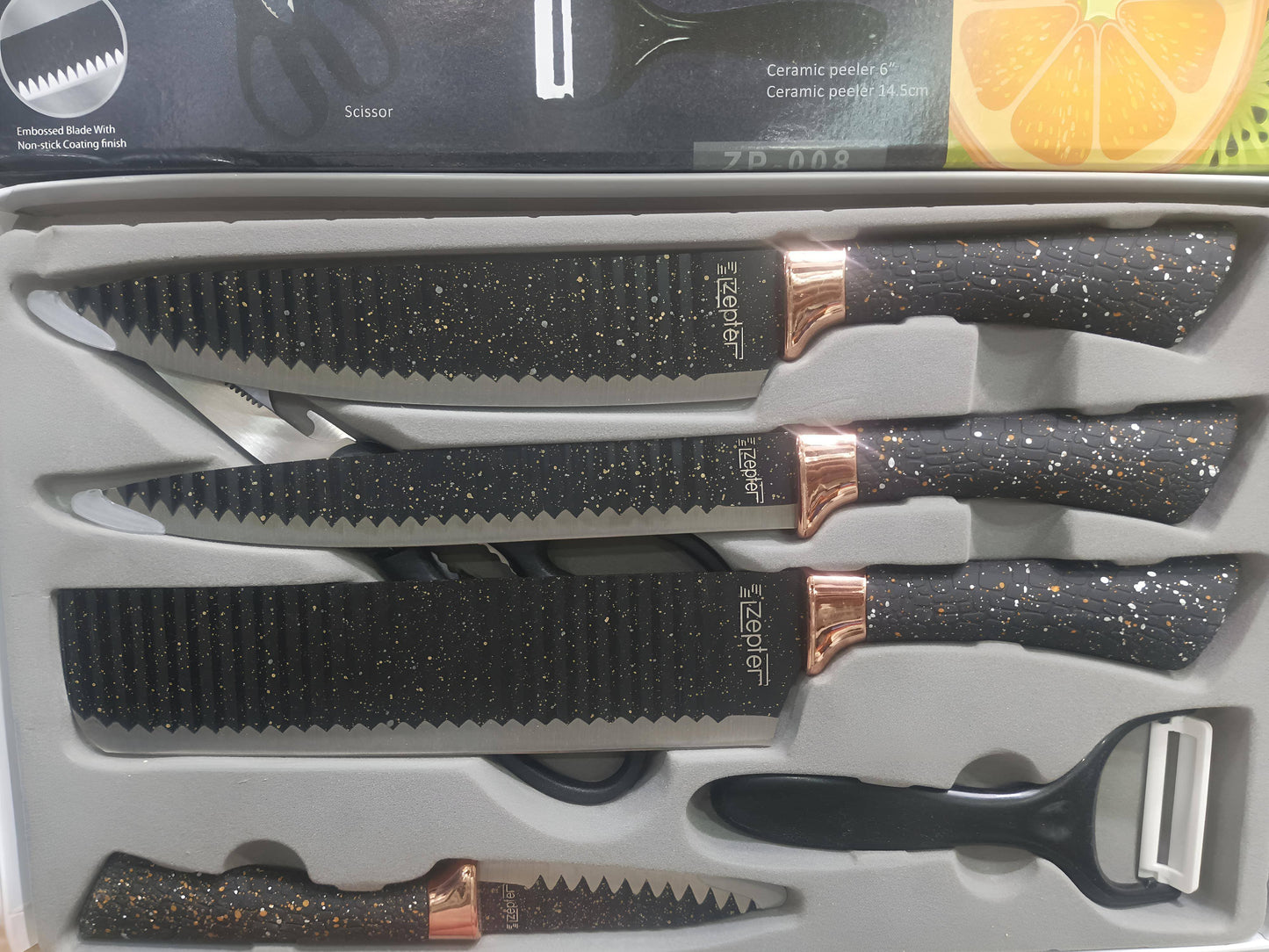 Chef's Choice, Zepter Kitchen Multifunction Knife Set