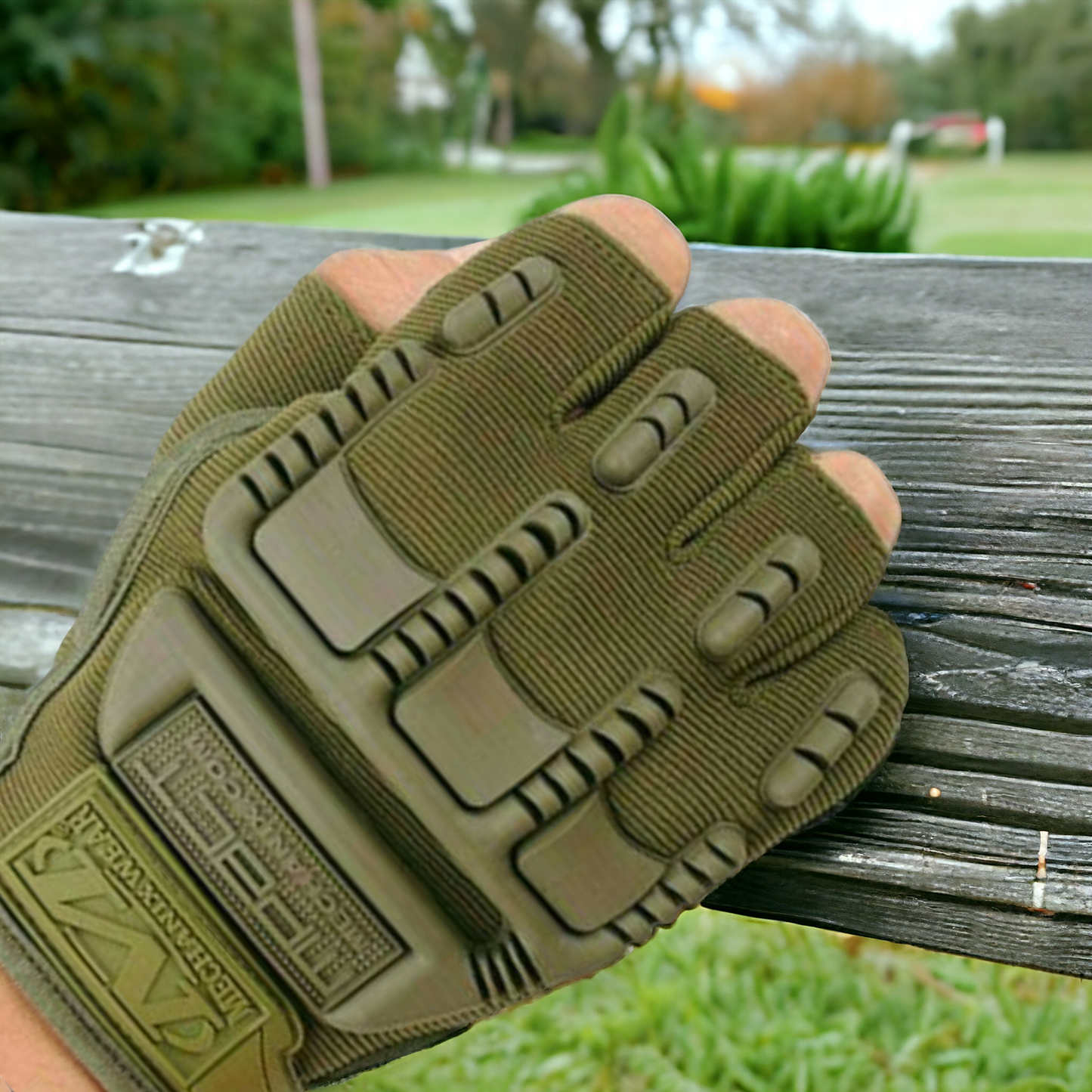 Fingerless Impact-Resistant Fitness Gloves