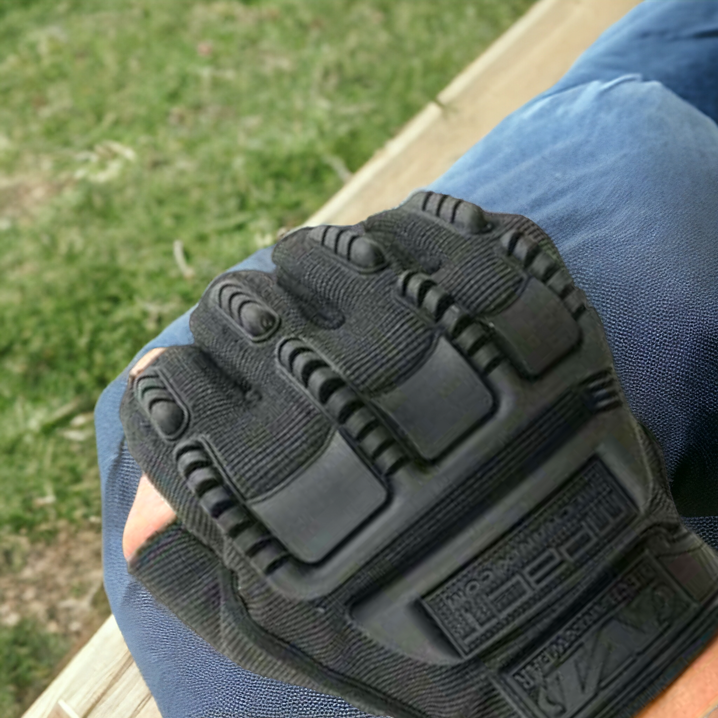 Fingerless Impact-Resistant Fitness Gloves
