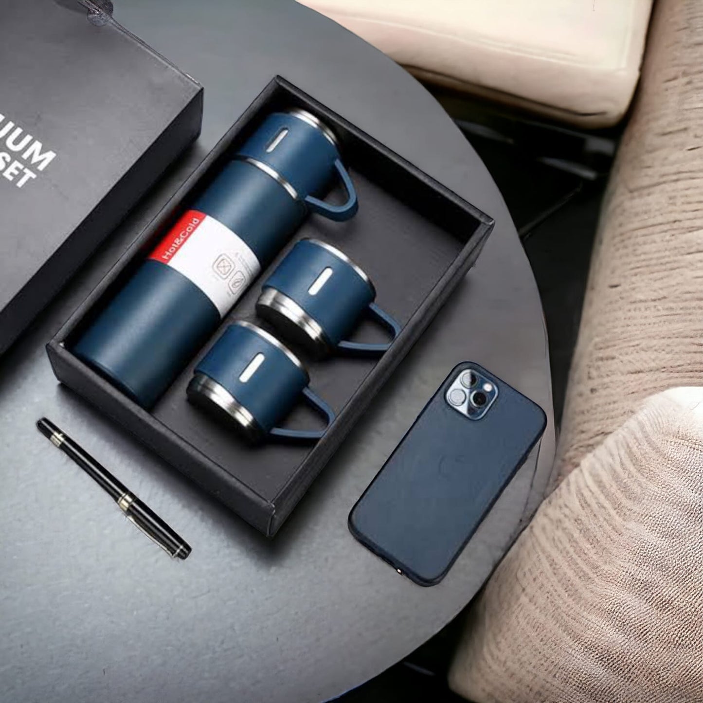 Thermal Insulated Flask Set