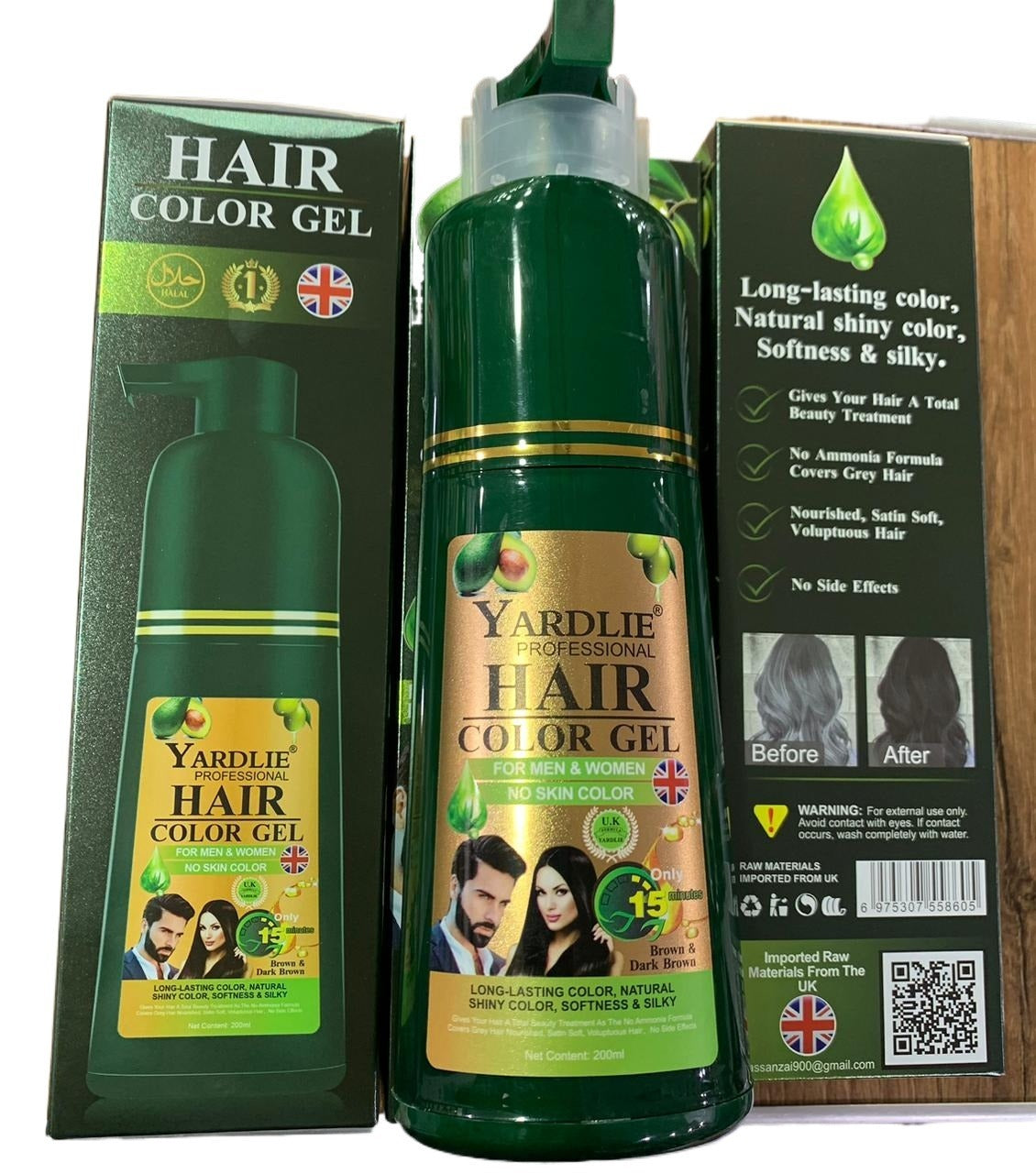 Yardle Hair Colour Gel