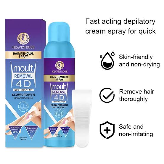 Moult Hair Hemoval Spray