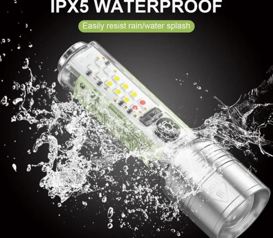 Multifunctional Zoom Flashlight