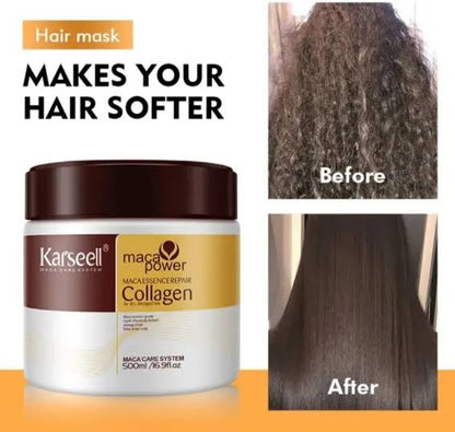 Karseell Collagen Hair Treatment: Deep Repair Conditioning Mask for All Type Hair